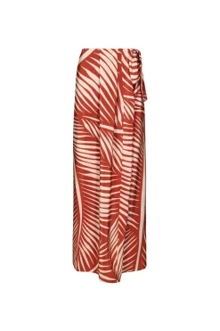 Hot Palmy Frond Story Skirt Bottoms