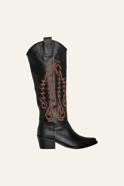New Paradise Garden Boots In Black Shoes