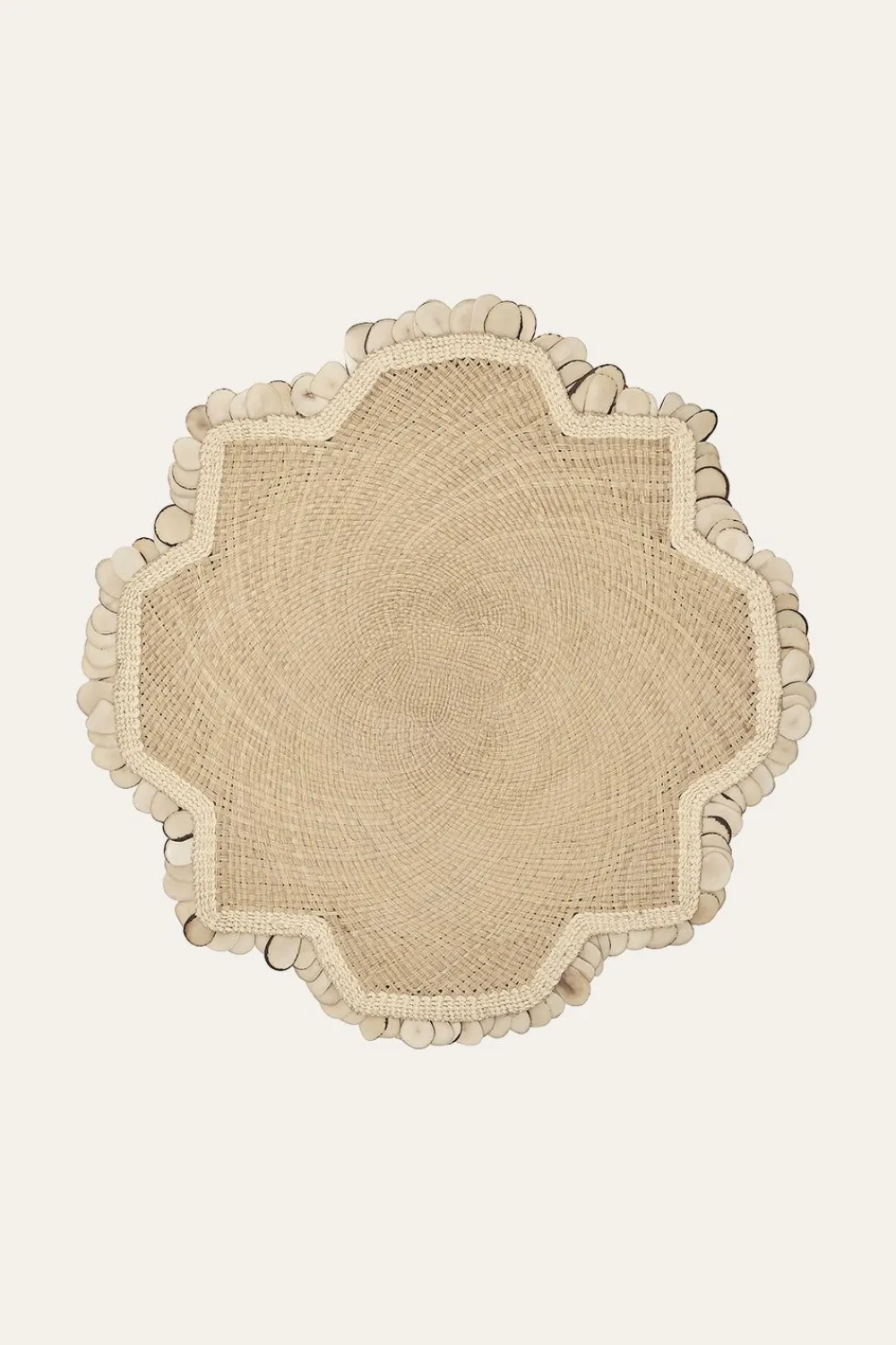 Pichima Placemat In Ecru Set Of 2 Table Linens