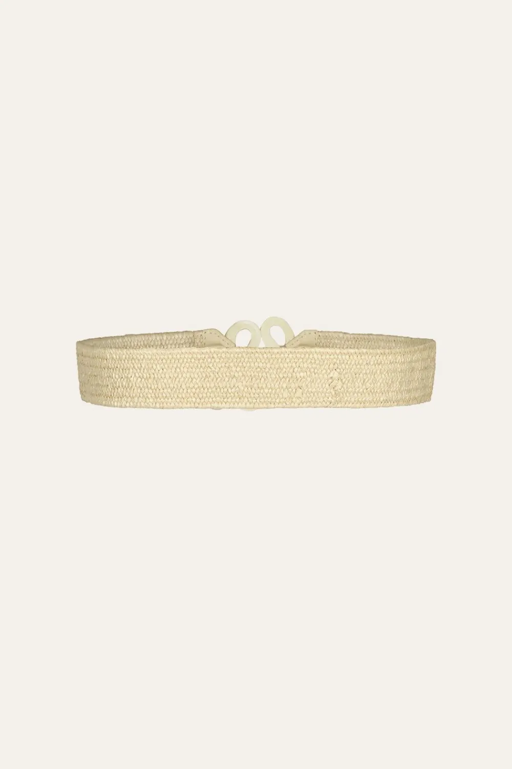 Sale Rhythmic Ripple Belt In Ecru Belts