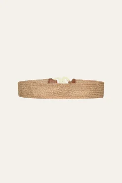 New Rhythmic Ripple Belt In Pink Belts