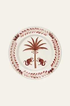 Clearance Saimiri Dessert Plate In Magenta Set Of 2 Dinnerware
