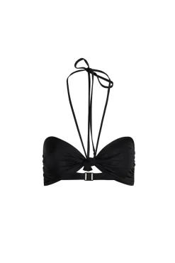 Sale Seafares Bikini Top In Black Swimwear