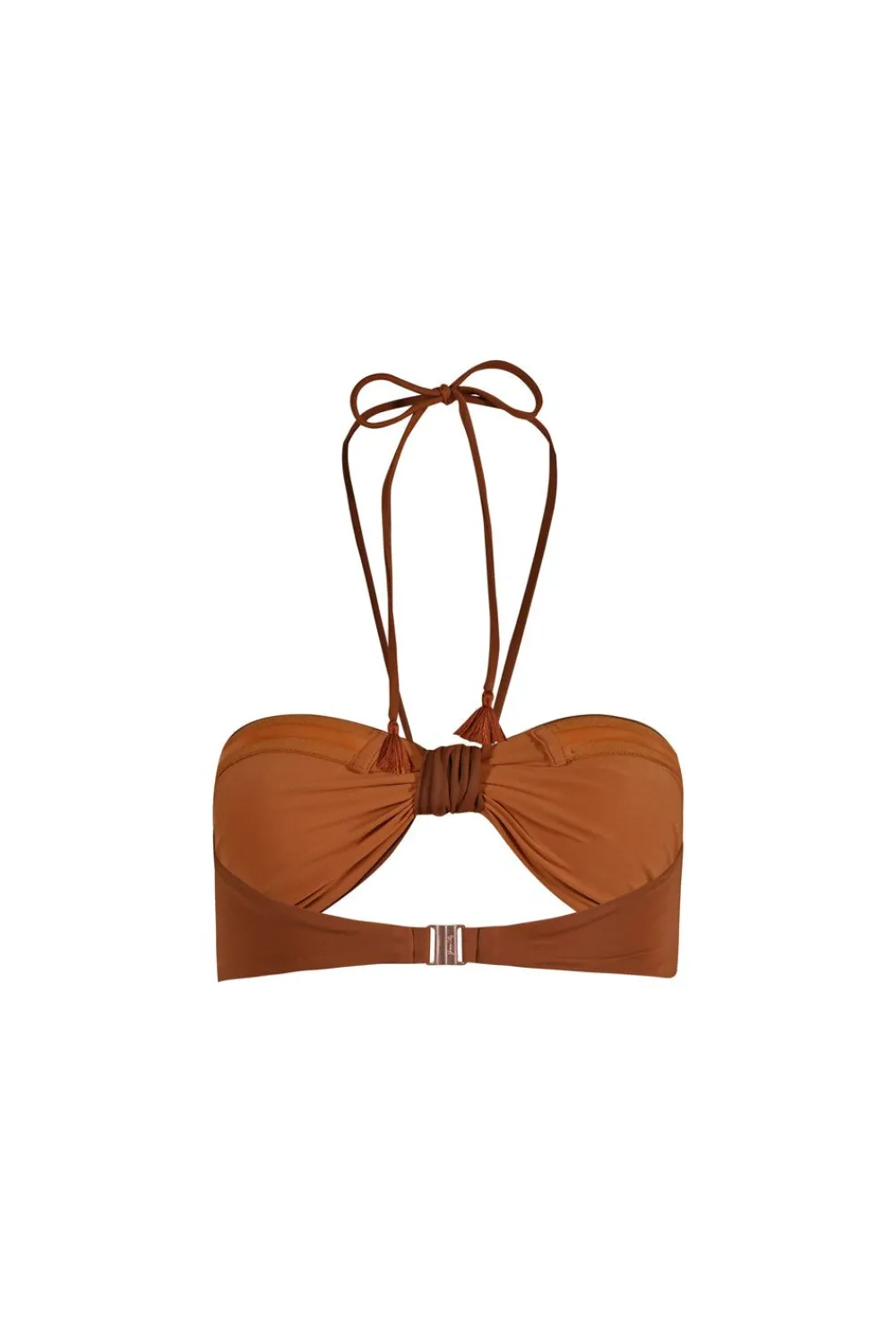 Sale Seafares Bikini Top In Tobacco Swimwear