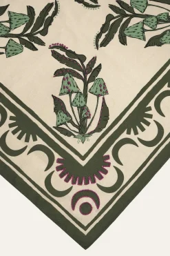Outlet Secret Life Of Funghi Cloth Napkins In Green Set Of 4 Table Linens