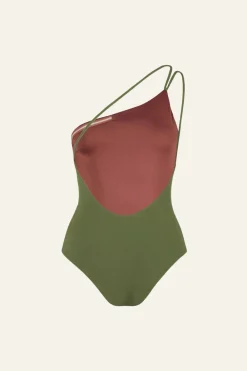 Hot Shuka Onepiece In Military Swimwear