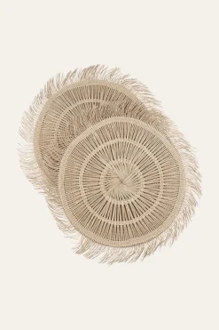 Clearance Sol Naciente Placemat In Ecru Set Of 4 Trending Now