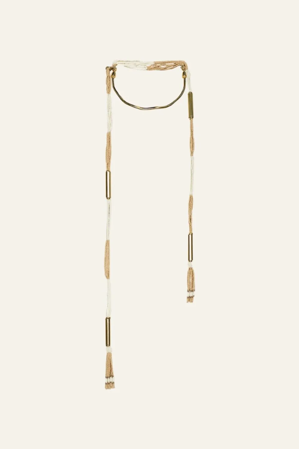 Stampede Necklace In Ecru Jewelry