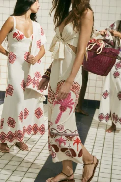 Hot Sun Downer Sandals In Brown Shoes