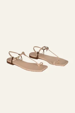 Discount Sun Downer Sandals In Nude Shoes