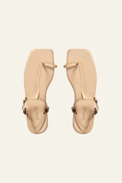 Sun Downer Sandals In Nude Shoes