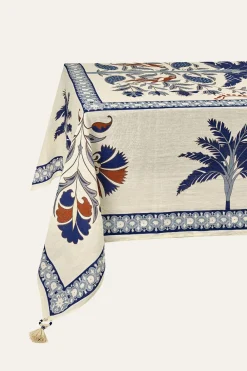 Online Suzani Amazonico Rectangular Tablecloth In Blue Trending Now