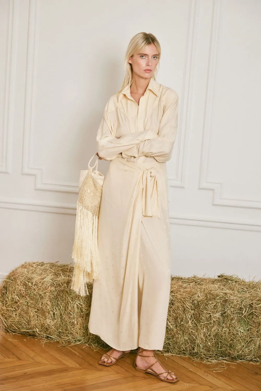 Best Sweet Palm Skirt In Ecru Bottoms