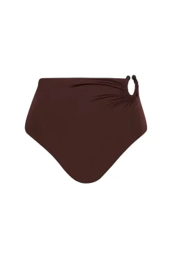 Outlet Taita Bikini Bottom In Chocolate Swimwear