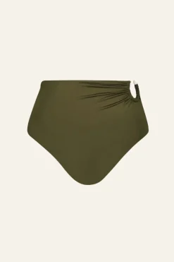 Clearance Taita Bikini Bottom In Military Swimwear