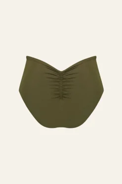 Clearance Taita Bikini Bottom In Military Swimwear