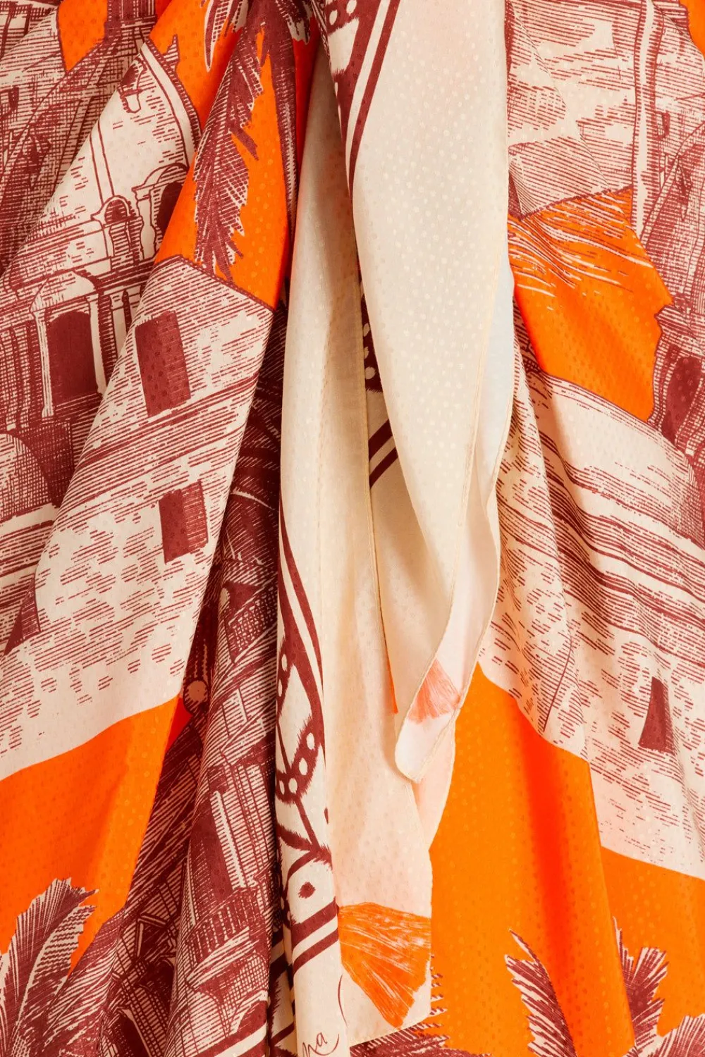 Discount Tangerine Cartagena Grace Pareo Pareos & Coverups