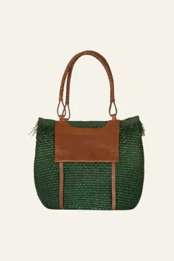 Clearance Telling Stories Bag In Green Bags