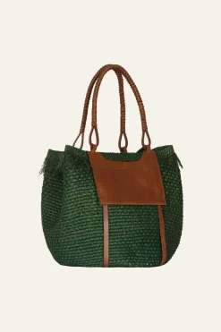 Clearance Telling Stories Bag In Green Bags