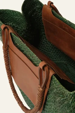 Clearance Telling Stories Bag In Green Bags