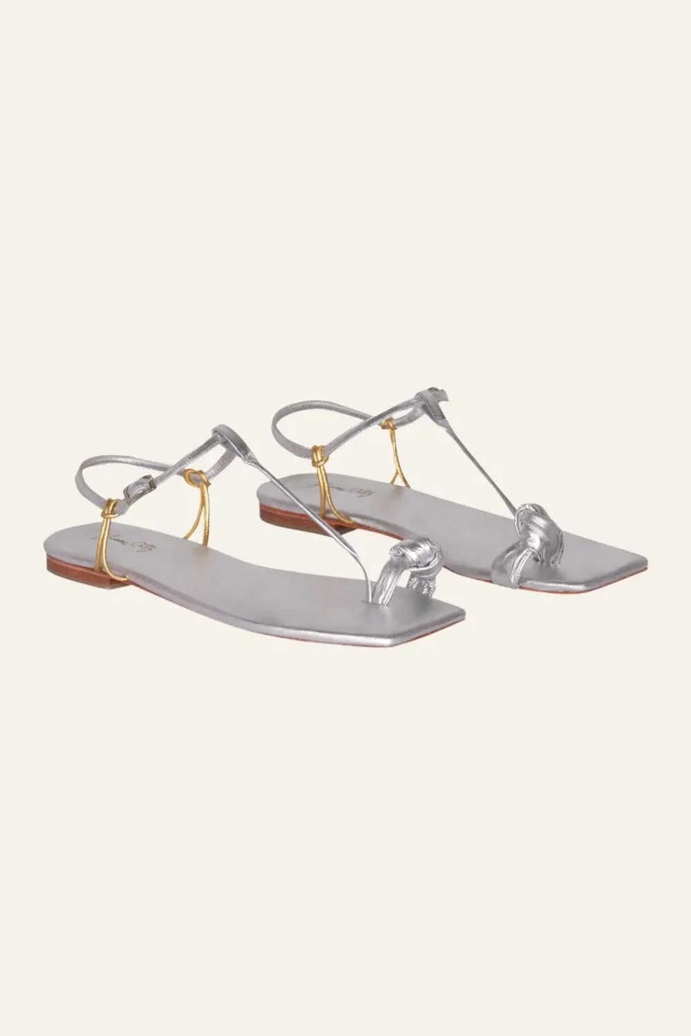 Best Tone Poem Flats In Silver Shoes