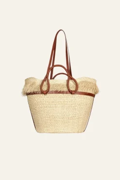 Tropical Bag In Ecru Bags