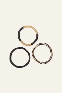 Outlet Tropical Bangles In Black Jewelry