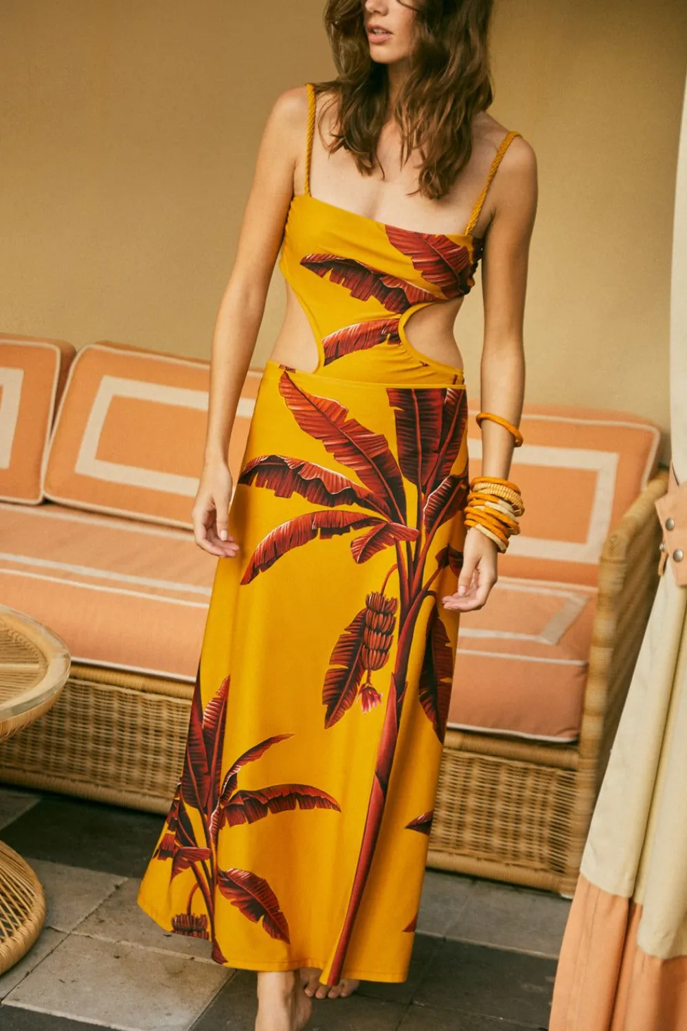 Sale Tropical Bangles In Yellow Jewelry