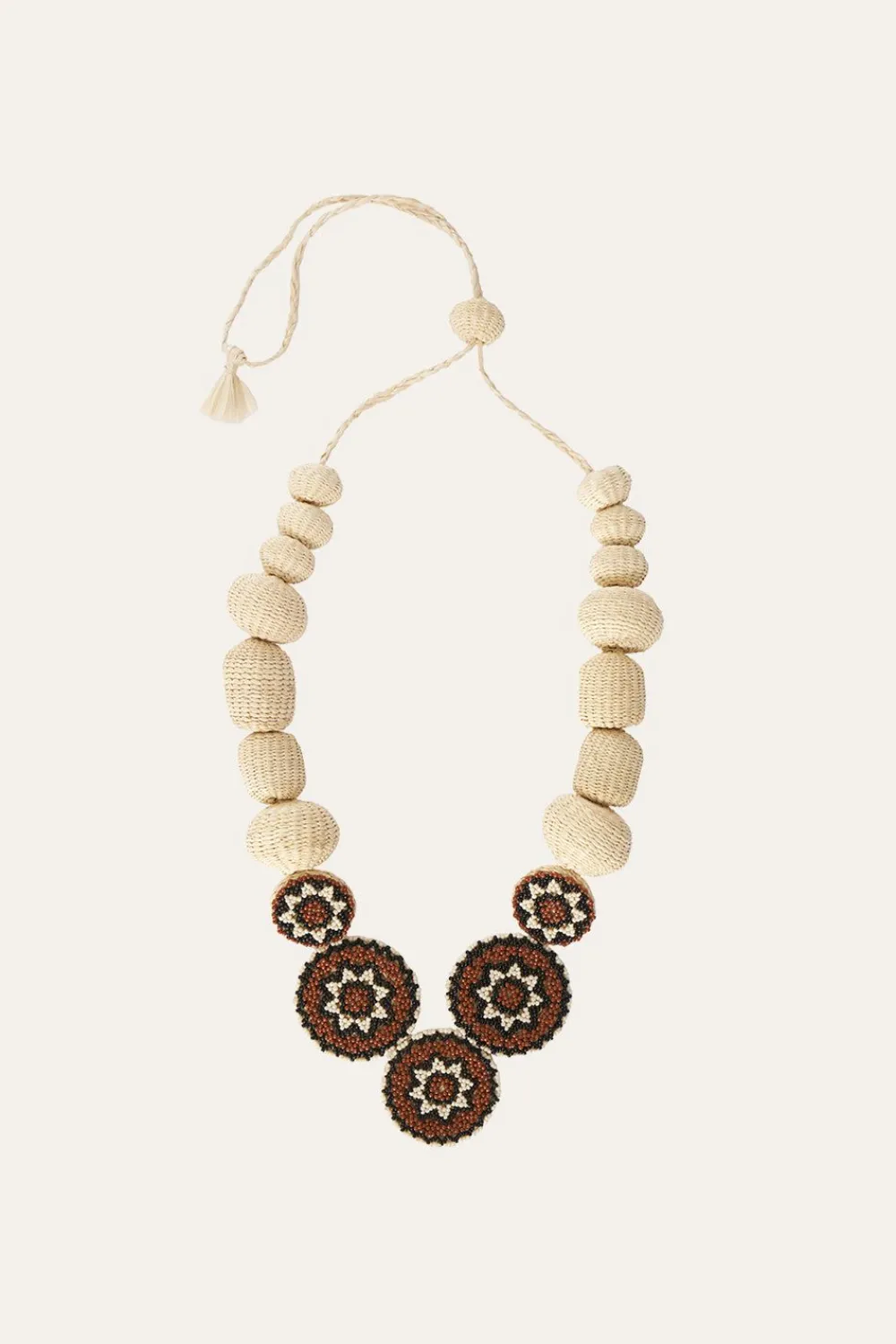 Online Tropical Jewel Necklace In Ecru Jewelry