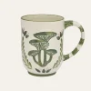 Discount Unpredictable Nature Mug In Green Set Of 2 Dinnerware