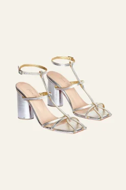 Outlet Veracruz Heels In Silver Shoes