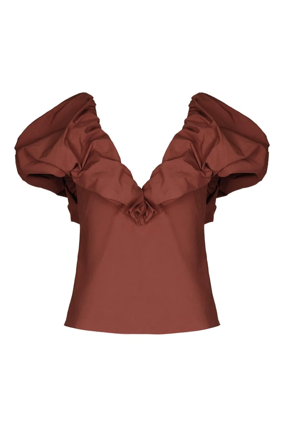 Hot Vientos Salvajes Top In Chocolate Tops