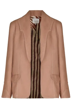 Sale Vision Quest Blazer In Camel Outerwear