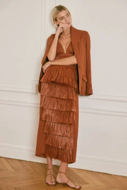 Online Vision Quest Blazer In Terracota Outerwear
