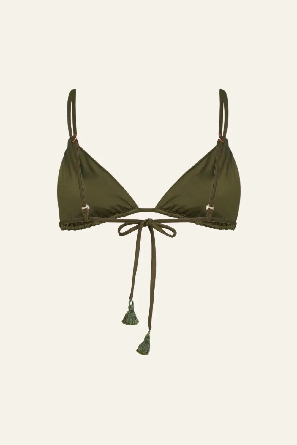Clearance Visionary Arts Bikini Top In Military Swimwear