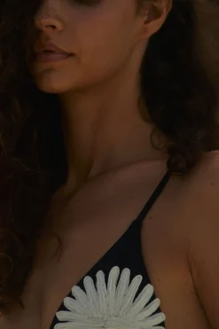 Visionary Arts Bikini Top In Black Trending Now